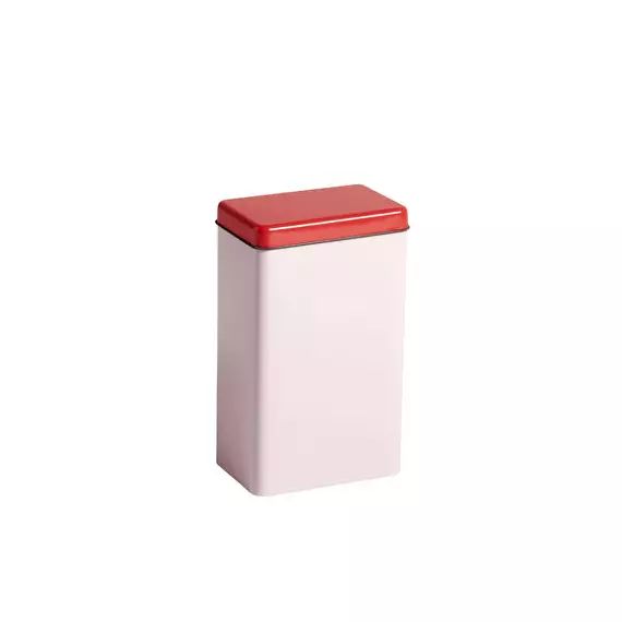 Boîte à café Sowden en Métal, Fer blanc – Couleur Rouge – 12 x 8 x 20 cm – Designer George Sowden