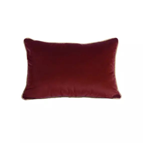 Housse de coussin en velours violet 40×65