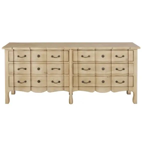 Commode double 6 tiroirs
