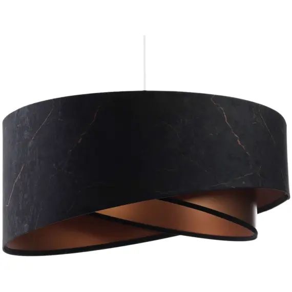 Suspension Tissu Noir 50x50x23 cm