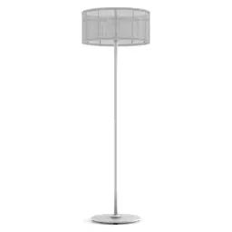 PADERE-Lampadaire d’extérieur LED solaire Aluminium/Textile H170cm