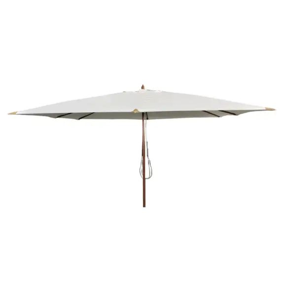 Parasol droit 4×3 m écru