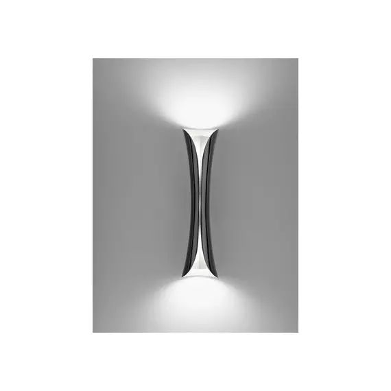 Applique Cadmo en Plastique, Aluminium – Couleur Noir – 13 x 50 x 54 cm – Designer Karim Rashid
