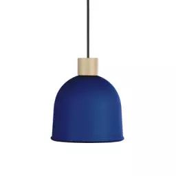 Suspension Easy light indoor en Métal, Métal laqué – Couleur Bleu – 200 x 34.76 x 18.7 cm