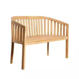 Banc de jardin en teck massif 120 cm