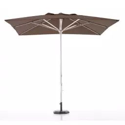 Toile de rechange marron pour parasol carré 300cm