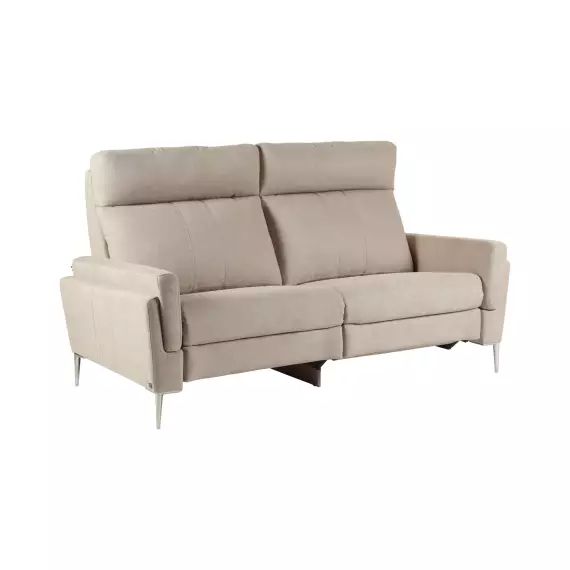 Canapé de relaxation éléctrique tissu Boston