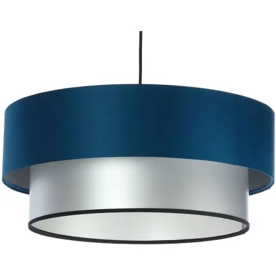 Suspension Tissu Bleu