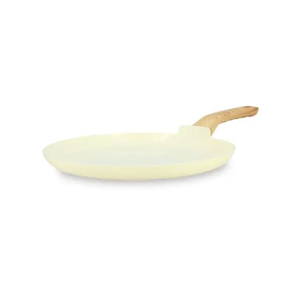 Crêpière en aluminium 26cm crème – compatible induction