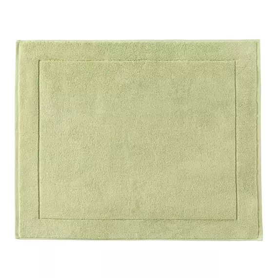 Tapis de bain en coton amande 60 x 80