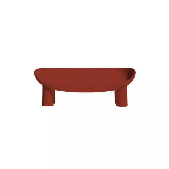 Canapé de jardin 2 places Roly Poly en Plastique, Polyéthylène – Couleur Rouge – 18.17 x 18.17 x 18.17 cm – Designer Faye Toogood