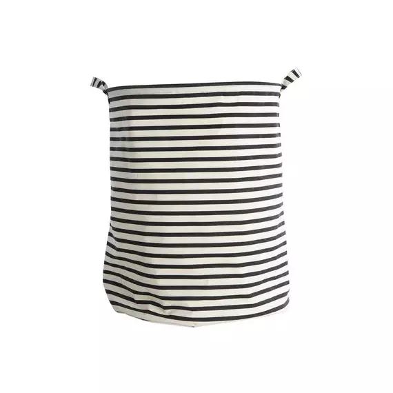 Panier à linge Corbeille à linge en Tissu, Polyester – Couleur Noir – 40 x 46 x 50 cm