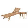 image de transat, chaise longue scandinave 