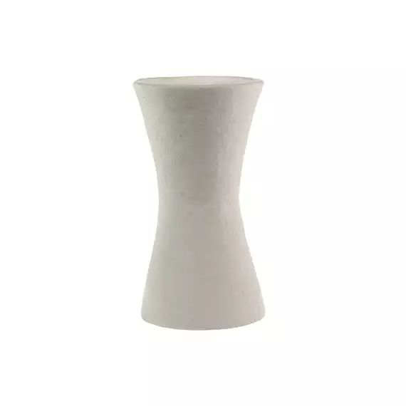 Vase Earth en Papier, Papier mâché recyclé – Couleur Blanc – 26 x 26 x 47 cm – Designer Marie  Michielssen
