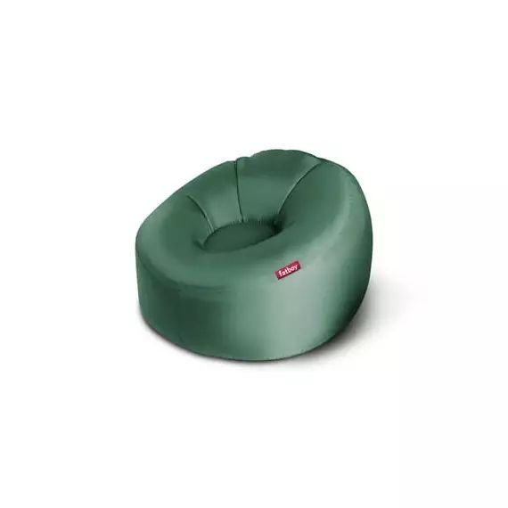 Fauteuil gonflable Lamzac en Tissu, Polyester ripstop – Couleur Vert – 103 x 24.99 x 62 cm