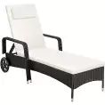 image de transat, chaise longue scandinave 