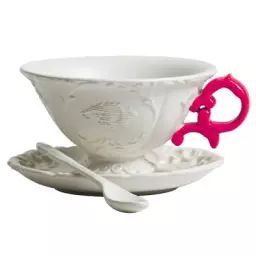 Tasse à thé I-Wares en Céramique, Porcelaine – Couleur Rose – 12 x 40 x 5.1 cm – Designer Selab