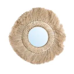 Miroir en herbe naturel D90
