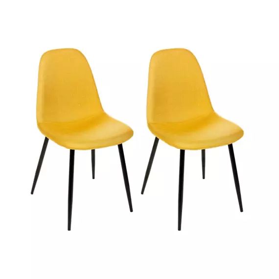 Lot de 2 chaises Tyka Karel » – Atmosphera »