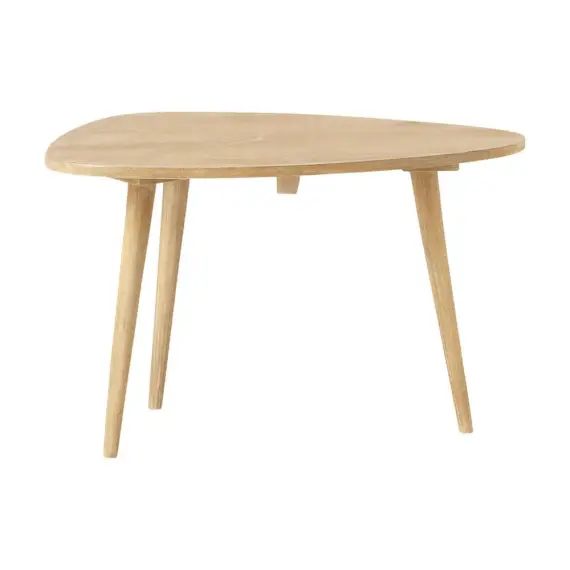 Table basse vintage en manguier massif Trocadero