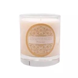 Bougie parfumée lait amande  fabriquée en provence 280 gr