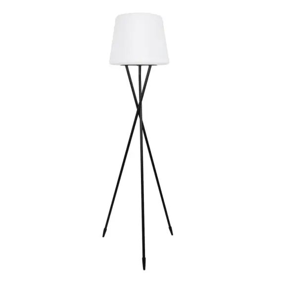 Lampadaire extérieur sans fil Polypropylène BlancH150CM