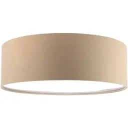 Plafonnier Tissu Marron