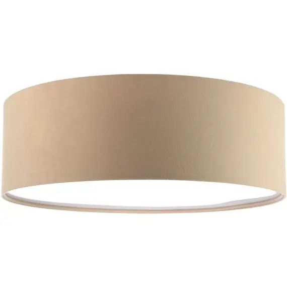 Plafonnier Tissu Marron