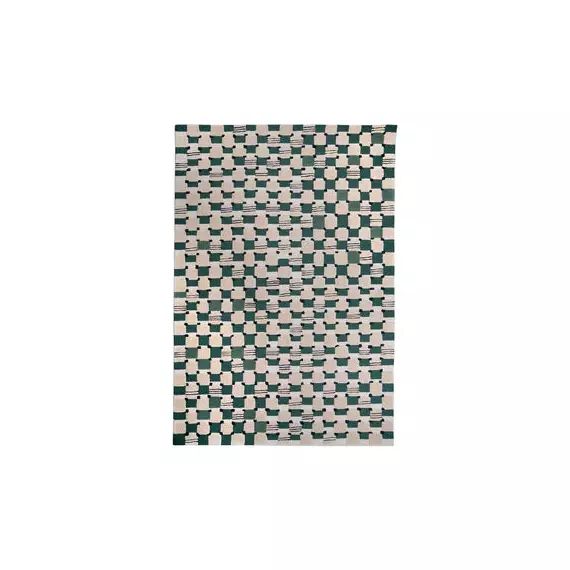 Tapis Tapis en Tissu, Coton – Couleur Vert – 80.52 x 80.52 x 80.52 cm – Designer Sarah Lavoine