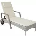 image de transat, chaise longue scandinave 