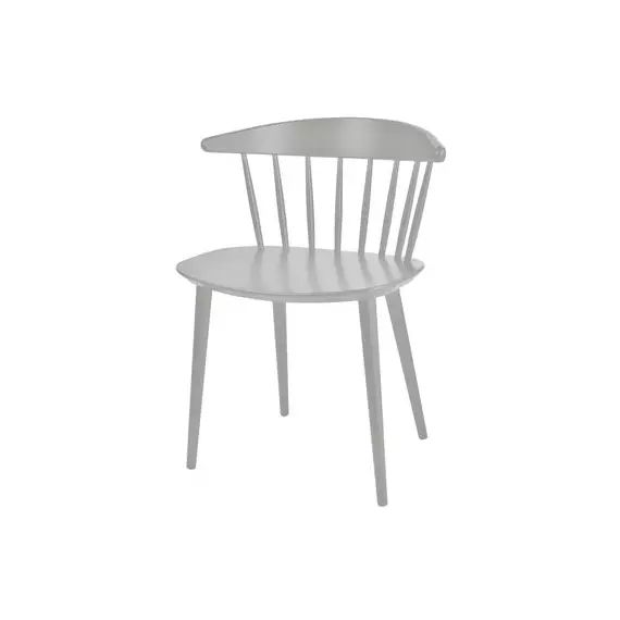 Chaise FDB Collection en Bois, Hêtre laqué – Couleur Gris – 71.14 x 57 x 73 cm – Designer Poul M. Volther