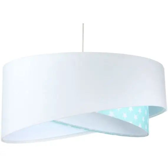Suspension Tissu Blanc 50x50x105 cm