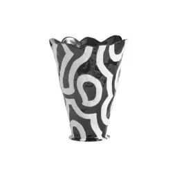 Vase Shadow en Céramique – Couleur Noir – 26.21 x 26.21 x 25 cm – Designer Jessica Hans