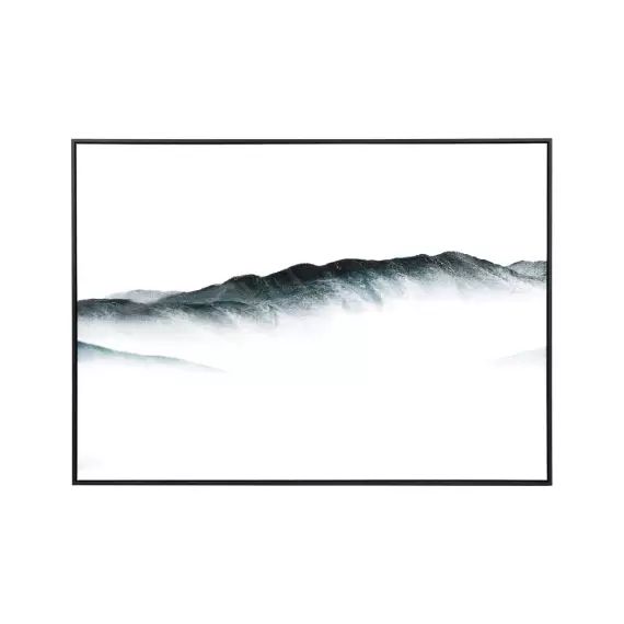 Duna – Tableau encadré en bois