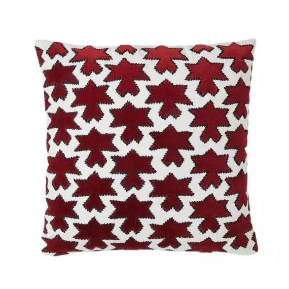 Housse de coussin 40×40 cm Rouge sangria