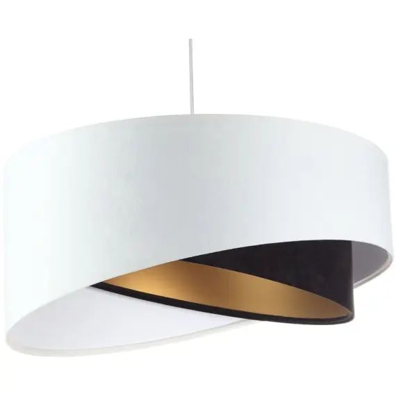 Suspension Tissu Blanc 50x50x25 cm