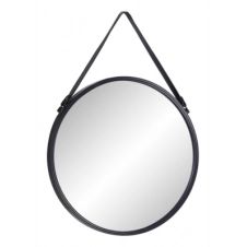 Miroir rond D.50 cm RONDY Noir