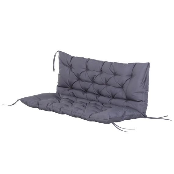 Coussin matelas assise dossier banc de jardin balancelle canapé