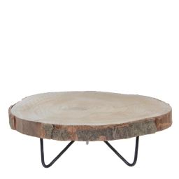 Table d’appoint en bois brun clair D40