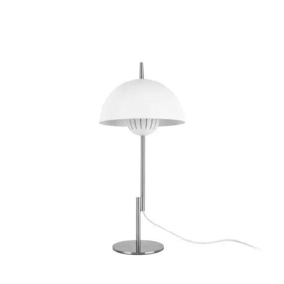 Sphere Top – Lampe à poser champignon en métal – Couleur – Blanc