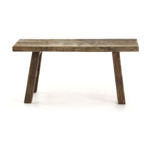 Banc bois recyclé 100 cm