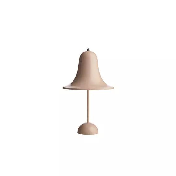 Lampe sans fil rechargeable Pantop en Plastique, Polycarbonate peint – Couleur Rose – 200 x 27.85 x 30 cm – Designer Verner Panton