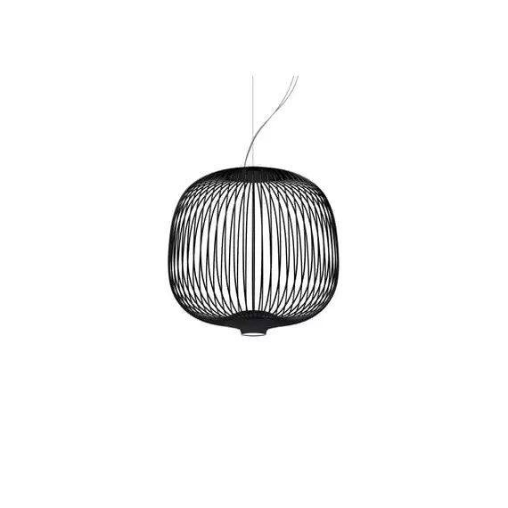 Lampe connectée Spokes en Métal, Acier verni – Couleur Noir – 340 x 44.81 x 35 cm – Designer Studio Garcia Cumini