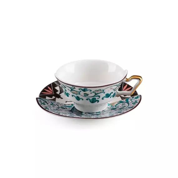 Tasse à thé Hybrid en Céramique, Porcelaine – Couleur Multicolore – 15.33 x 15.33 x 5.7 cm – Designer Studio CTRLZAK