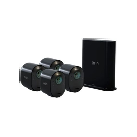Caméra de sécurité Arlo Ultra 4K Black Kit de 4 cam VMS5440B