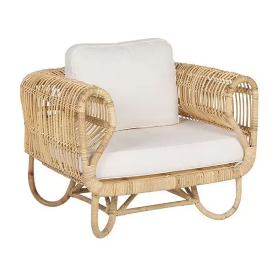 Chaise de jardin beige