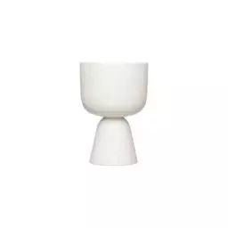 Pot de fleurs Pot de fleurs en Céramique – Couleur Blanc – 15.5 x 15.5 x 23 cm – Designer Matti Klenell