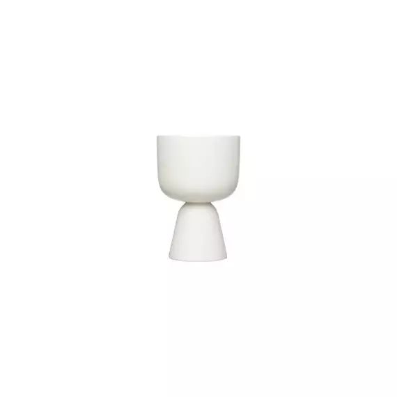 Pot de fleurs Pot de fleurs en Céramique – Couleur Blanc – 15.5 x 15.5 x 23 cm – Designer Matti Klenell