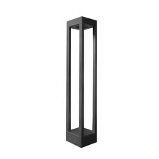Borne extérieure en aluminium noir h.60 cm