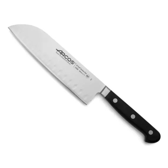 Couteau Santoku alvéolé 18 cm Opera ARCOS